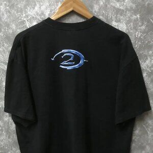 Halo 2 Tshirt Reprint Go Earth Xbox Gaming Tee